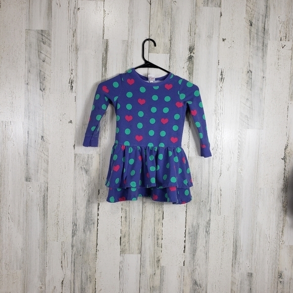 3/$15 Girls circo heart sweater dress size 3T - Picture 8 of 8